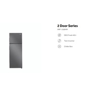 HAIER 358L / 418L / 458L 2Door Refrigerator Twin Inverter Black Colour HRF-358IHM HRF-418IHM HRF-458