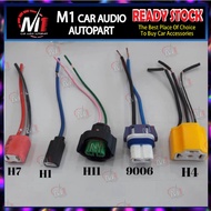 CAR HEADLIGHT BULB SOCKET FOR H7/ H1/ H11/ 9006/ H4