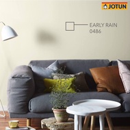 SINAR JOTUN INTERIOR WASHABLE PAINT MAJESTIC TRUE BEAUTY SHEEN 5 LITER - 0486 EARLY RAIN (CAT DINDIN
