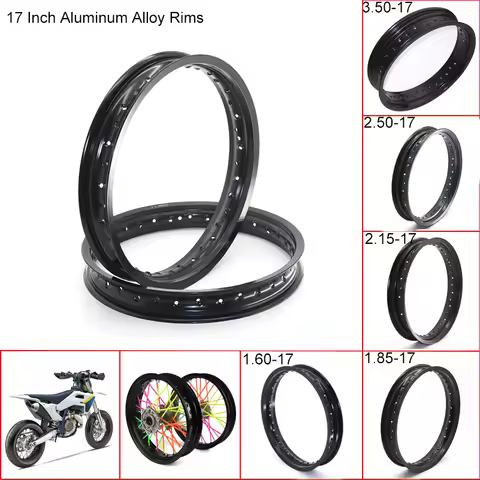2.15-17 2.5-17 3.00-17 3.5*17 4.25x17 Inch 36 Spokes Holes Aluminum Alloy Motorcycle Wheel Rims