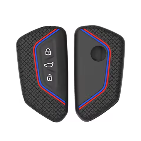 Suitable for Volkswagen Golf 8 Silicone Key Cover ID.7 VIZZION Key Bag GOLF8 Eighth Generation Prote