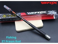 WEFOX ZT Series PRAWN ROD - Weighted Gimbal Rod Butt, Swivel Rod Tip, Joran Udang