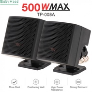 2pcslot For Car Audio Mini Tweeters 500W Built in Crossover Clear Sound Quality