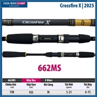 Cần Daiwa Crossfire X 2025 | 2 Khúc Braiding X Thích Hợp Cho Cần Thủ Mới -SỉLẻĐồCâuVănChương