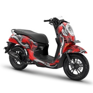 Decal Full body Stiker Honda Scoopy 2021 2023 2022 2020 Grafity 4 Biru - Biru