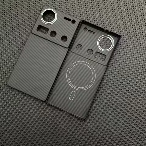 For ZTE Nubia Z70 Ultra 5G Magnetic Aramid Carbon Fiber Phone Case Cover For Magsafe NubiaZ70 Z 70 Z