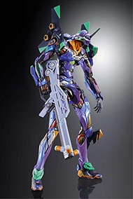 Bandai - Figurine Evangelion - Eva-01 Test Type Metallic Metal Build 22cm - 4573102591746