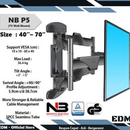 TV Bracket 40 43 49 50 55 60 65 70 Inch, North Bayou Swivel TV Bracket