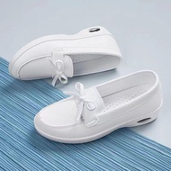 [Nurse Shoes] Nurse Shoes Work Shoes Air Cushion Nurse Shoes Thick-Soled Nurse Shoes Anti-Slip Nurse