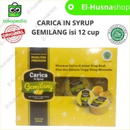 Sirup - Carica In Syrup Gemilang Minuman Sirup Buah Carica Isi 12 Cup