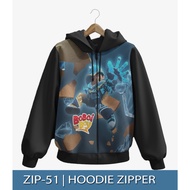 Jacket Hoodie Zipper Boboiboy GLACIER Printing 3D Jacket Kids Boboiboy Trendy ZIP-51