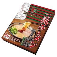 Japan Ichiran Ramen Hakata Style Straight Noodles Good for 5 Servings - Original Red Dry Sauce
