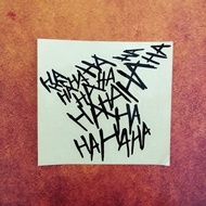 HAHAHA Cutting Sticker Car Motorcycle AccessoriesJoker