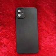 Hard Case Mate Black Samsung A05 Soft Case Macaron 3D Full Premium Rubber