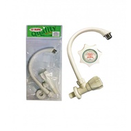 Plastic Pvc Kitchen Faucet Keran Kepala Paip Single Wall Mounted Plastic Kitchen Tap Pvc Water Tap B