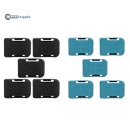 5Pcs Battery Storage Rack Battery Holder Case for Makita 18V Fixing Devices(Black)