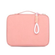 電腦袋,便攜平板內膽包電腦保護袋(粉色+掛件 9.7/11吋）