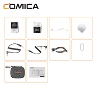 Comica BoomX-D PRO ไมโครโฟนไร้สายลาวาเลียร์ไม่มีเสียงรบกวนความจุในการบันทึกบนบอร์ด8GBช่วง100เมตรโหมด