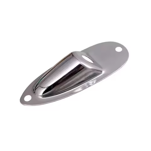 Jack Plate Guitar Input Jack Plate 6.35mm For Electric Guitar Input Jack Jack Plate Metal For ST Ele