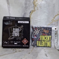 GANTUNGAN Final Fantasy 7 Rebirth Vincent Valentine FF VII Rubber Keychain Ichiban Kuji F Prize Rubb