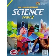 【READY STOCK】Textbook DLP Science Form 3 KSSM