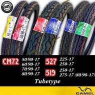 TAYAR CAMEL TYRE TUBETYPE CM72 CM519 CM527 Pakai Tiub 225-17 250-17 275-17 50/90-17 60/90-17 70/90-1