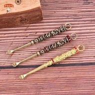 Amonghot> Ear Cleaner Brass Naked women Remover Earpick tiny spoon Keychains Vintage Brass new