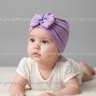 Baby girl ribbon turban pearl flower ribbon turban turban baby girl newborn turban