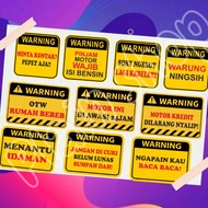 Warning Stickers/Warning Stickers/Warning Stickers/Unique Stickers/Motorcycle Stickers/Stickers/Full