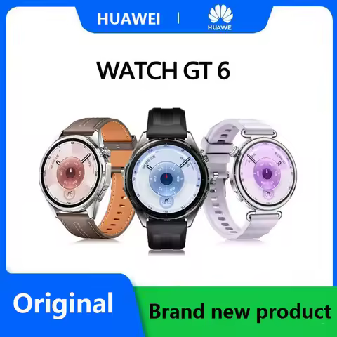 2025 New Huawei watch gt 6 Huawei Smart Watch Xuanyi Perception System Sports Bluetooth Call Long En