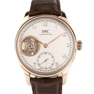 Iwc IWC Portuguese Rose Gold Tourbillon Manual Mechanical Men's Watch IW546302
