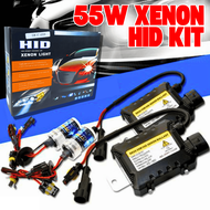 SHL 2 PCS Lampu Depan Mobil LED H7 55W Xenon HID Kit Headlamp Ballast 12V Cool White 6000K - RSVR
