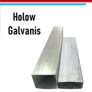 Besi Holo Holow Hollow Galvanis tebal 0,5 mm Rangka Plafon Partisi