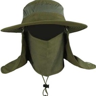 Anti uv Fishing Hat / Japanese Hat / Mountain Hat With Face Gloves