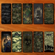 Case for Samsung galaxy Note 8 AA4 Army camouflage Soft TPU phone case