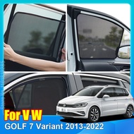 For Volkswagen VW GOLF7 Variant 2013-2022 Magnetic Car Window SunShade Shield Front Windshield Rear 