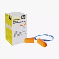 Disposable EAR PLUG SNR 38 DB CORDED 100/BOX - ARUSHAC