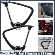 OUNONA 2Pcs Mesh Chair Office Chair Armrest Chair Arm Pad Stainless Steel Office Chair Arm Rest Chai