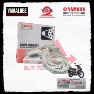 YAMAHA Y15 Y15ZR SPROCKET SET STANDARD SPOKET100% CHAIN KIT SET RANTAI B17-WF542-00