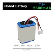 [Ready Stock] Replacement Battery iRobot 7.2V 2500mAh iRobot Roomba Braava 380 380T Mint 5200c