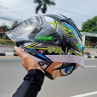 Helmet JPX NOVA X N6 SHURIKEN Double Visor JPX NOVA MOTIF