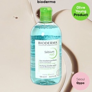 [bioderma] Sebium H2O Purifying Micellar Water, 500ml, 1pc / Korean Cleansing Water / Makeup Remover