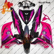 Yamaha Lc 135 Cover Set Black Matt Magenta Pink Exciter Kings 2021 Magenta 87 V2 V3 V4 V5 V6 V7
