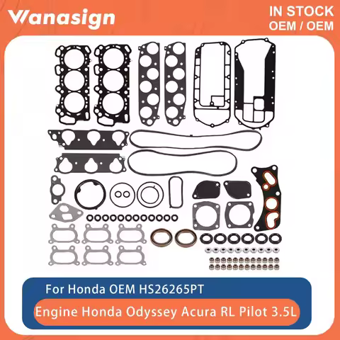 Engine Full Gasket Set Fit 3.5 L For Honda Pilot Odyssey Acura MDX J35A5 J35A6 J35A8 3.5L V6 GAS 03-