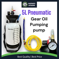 Autozone 5L Pneumatic Gearbox Transmission Oil Gear Oil Pump Lubricator Oil Filling Machine Wave Tan