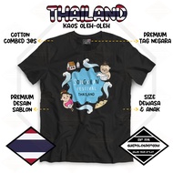 Type 01 THAILAND - T-SHIRT T-SHIRT BY THAILAND BANGKOK TAG LABEL MADE IN THAILAND - PREMIUM SOUVENIR