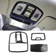 3Pcs/set Car Front Reading Light Lamp Frame ABS Stickers For Hyundai IX35 2018 2019 2020 Interior Ac