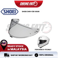 SHOEI CWR-F2R VISOR FOR SHOEI X15 VISOR ORIGINAL SHOEI  100% ORIGINAL SIRIM APPROVE VISOR SHENGFATT