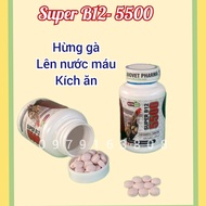 Super B12-5000 hủ 100v hàng mỹ hừng gà cho gà