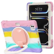 Anti-fall case for iPad Pro M5 11 inch A3357 A3358 A3359 iPadPro M4 A2837 A2836 A3006 handle rotate 